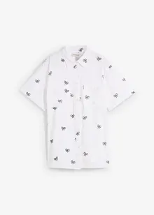 Kortermet bluse av musselin, bonprix