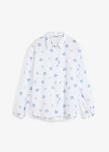 Oversized bluse av ren bomull, bonprix