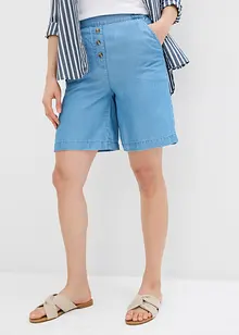 Pull on-shorts i lyocell, bonprix