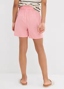 Slip on-shorts av myk viskose (2-pack), bonprix