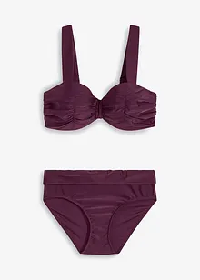 Balconette-bikini med vatterte stropper (2-delt sett), bonprix