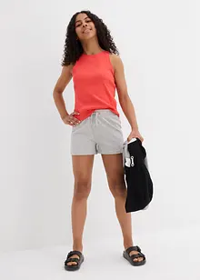Jerseyshorts i 100% økologisk bomull (3-pack), bonprix