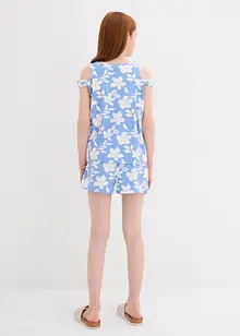 Jerseytopp og shorts (2-delt sett) i 100% økologisk bomull, bonprix