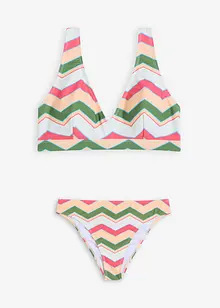 Bikini med V-hals (2-delt sett), bonprix