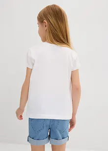 T-skjorte i 100% økologisk bomull, bonprix