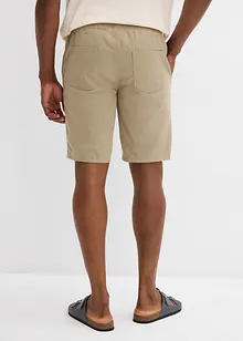 Pull on-bermudashorts i 100% bomull, Regular Fit, bonprix