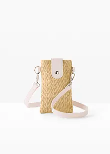 Liten skulderveske i strålook, bonprix