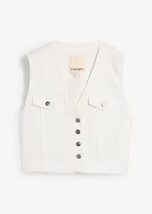 Jeansvest med stretch, bonprix