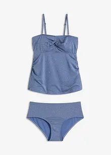 Tankini (2-delt sett) med glanstråder, bonprix