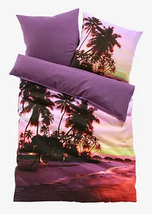 Vendbart sengesett med strandmotiv, bonprix