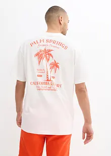 T-skjorte med trykk på ryggen, Loose Fit, bonprix