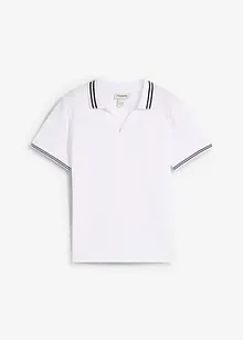 Piké-poloskjorte i økologisk bomull, bonprix