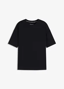 Oversized treningstopp med bomull, hurtigtørkende, bonprix