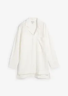 Skjortebluse i lett viskosemiks, bonprix