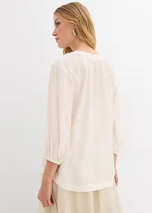 Oversized bluse av myk viskosemiks, bonprix