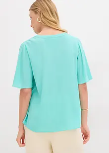 Blusetunika med vingeermer, bonprix