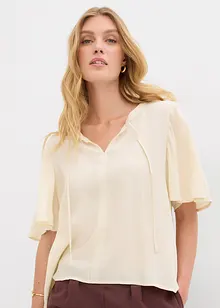 Blusetunika med vingeermer, bonprix