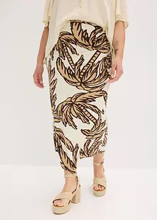 Jerseyskjørt i myk viskosemiks, bonprix