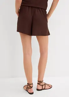 Pull on-shorts i strukturert krepp, bonprix