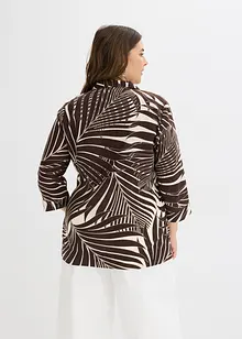 Kimonobluse i linstil, bonprix