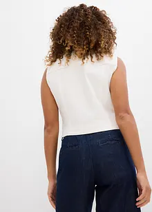 Jeansvest med stretch, bonprix