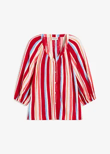 Bluse i strukturert viskose, bonprix