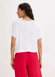 Oversized topp i myk viskosemiks, bonprix