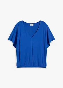 Oversized topp i myk viskosemiks, bonprix