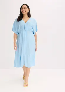 Crinkle tunikakjole, bonprix