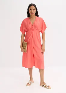 Crinkle tunikakjole, bonprix