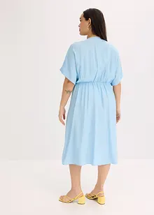 Crinkle tunikakjole, bonprix