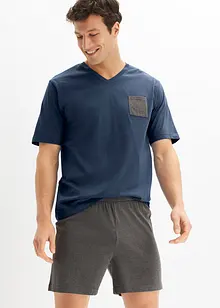 Shorty-pyjamas med bomull (4-delt sett), bonprix