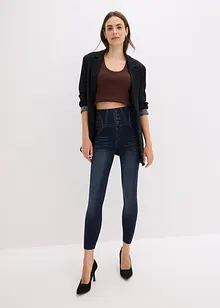 Shape seamless leggings i jeans-look, sterkt figurformende, bonprix