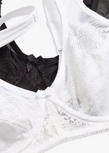 Minimizer-BH med polstrede stropper (2-pack), bonprix