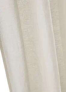 Gardin i bomull- og linmiks (1-pack), bonprix