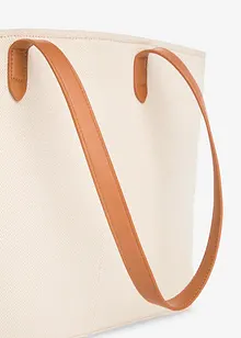 Shopper i kanvas, bonprix