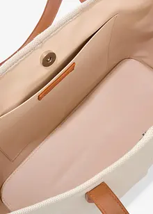Shopper i kanvas, bonprix