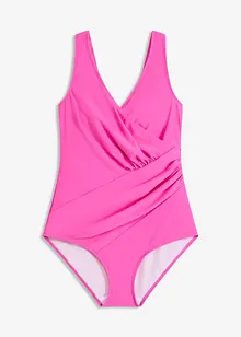 Shape-badedrakt i omslagslook, middels formende, bonprix