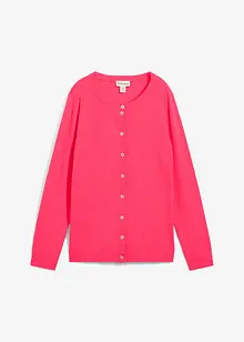 Cardigan med rund hals, bonprix
