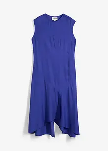 Asymmetrisk midikjole av fin viskose, bonprix