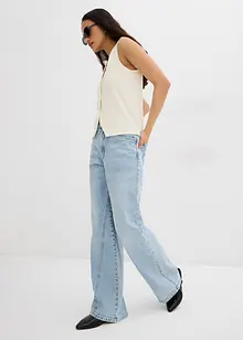 Vest av behagelig Punto di Roma-materiale, bonprix