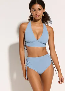 Bikini med topp med kryssende stropper (2-delt sett), bonprix