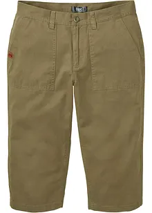 Lang bermudashorts i ren bomull, Regular Fit, bonprix
