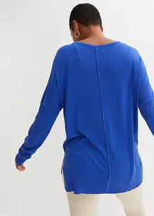 Oversized strikkegenser i viskosemiks, bonprix