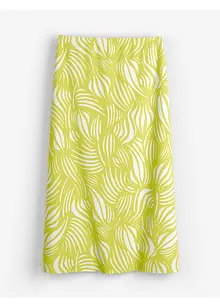 Jerseyskjørt i bomull med stretch, bonprix