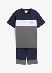 T-skjorte og trikot-bermudashorts (2-delt sett), bonprix