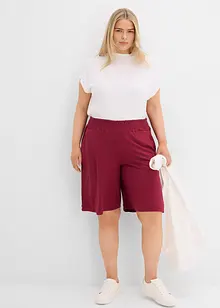 Jersey-bermudashorts i viskosemiks, bonprix