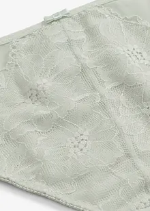 Truse med høy midje og forseggjorte blonder, bonprix