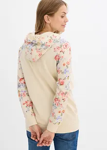 Myk 2-i-1-mamma-/ammesweatshirt med hette, bonprix