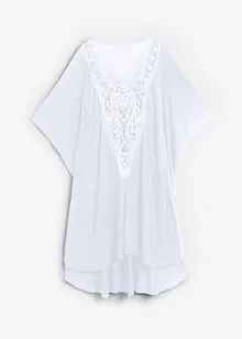 Transparent strandtunika i viskose, bonprix